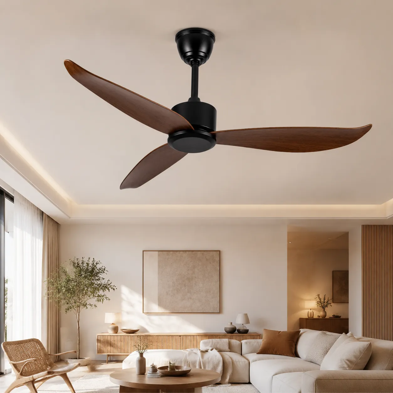 Quạt trần trang trí FL-HD-301-B