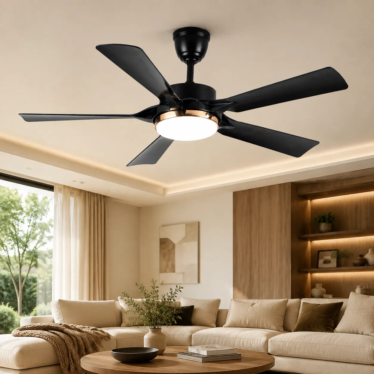 Quạt trần trang trí FL-HD-517-B