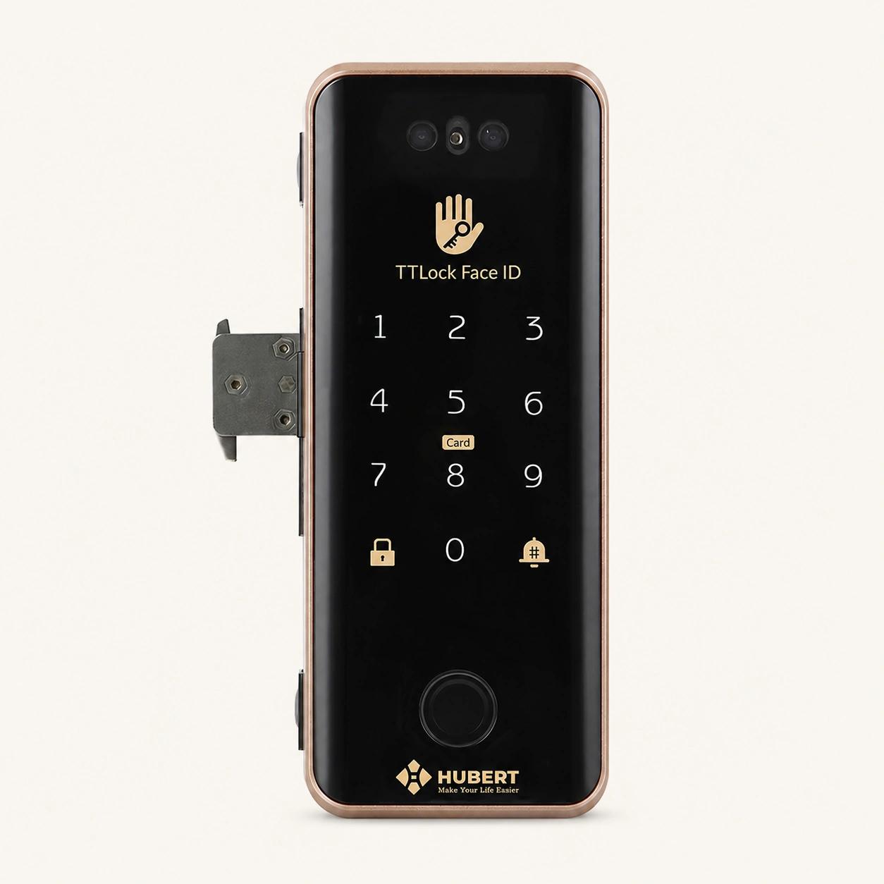 Khóa cửa kính điện tử Hubert Series Luxury HB CK79F