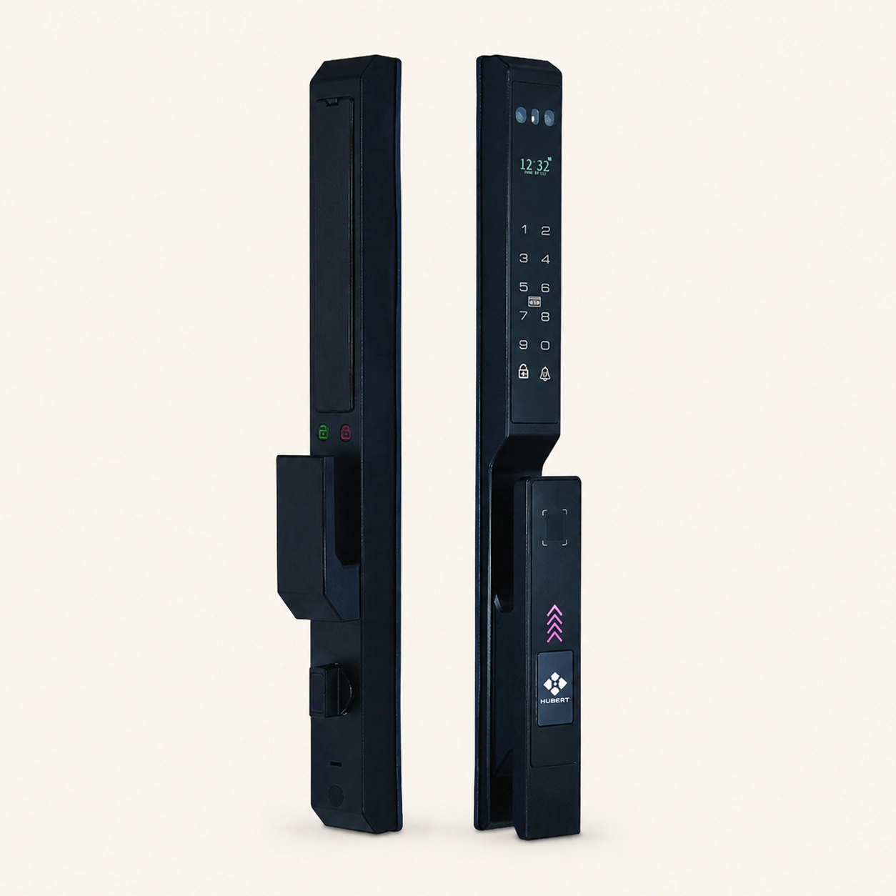 Khóa điện tử Hubert Series HB CNI6F TITAN EU Black