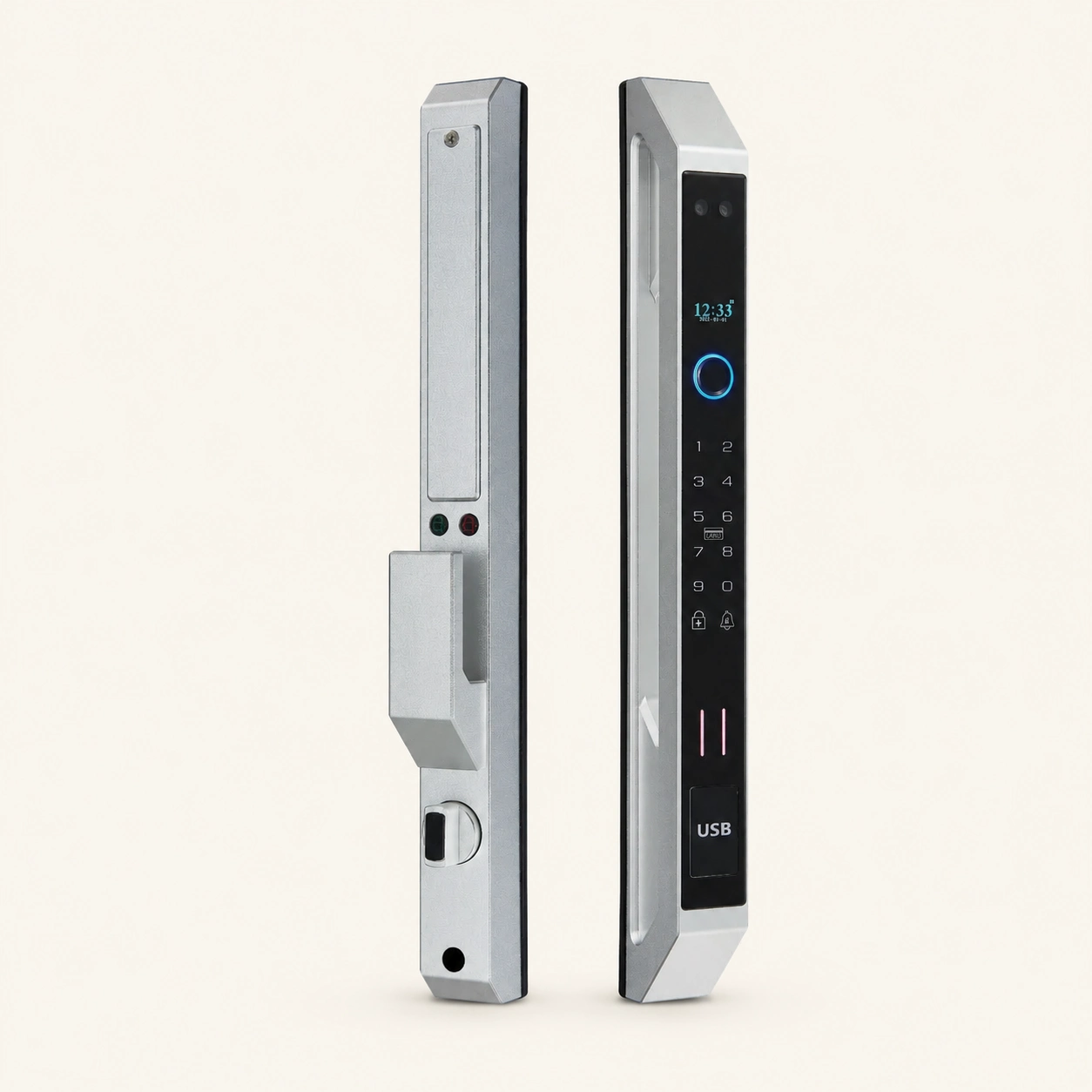 Khóa điện tử Hubert Series EU HB CNI7F EU Gray