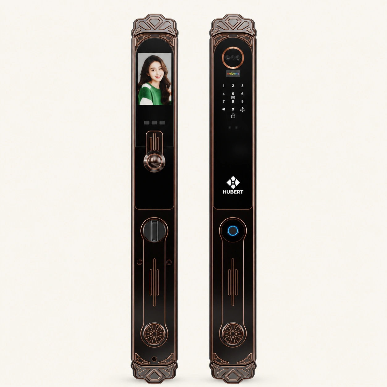 Khóa điện tử Hubert Series EU HB DSI5F EU DOUBLE