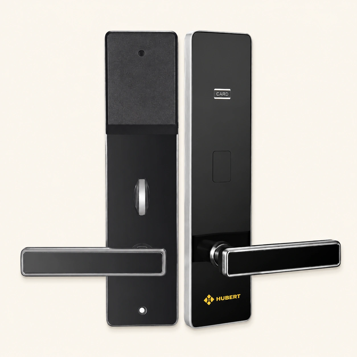 Khóa điện tử Hubert Series Hotel HB KSCG82 SILVER