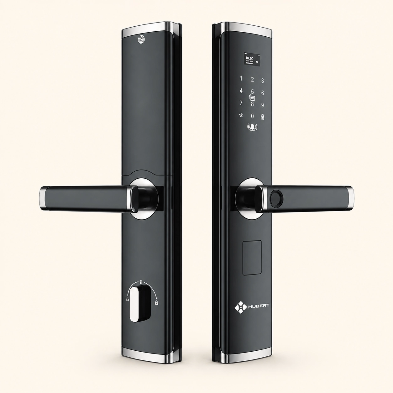 Khóa điện tử Hubert Series Luxury HB CG61 Black