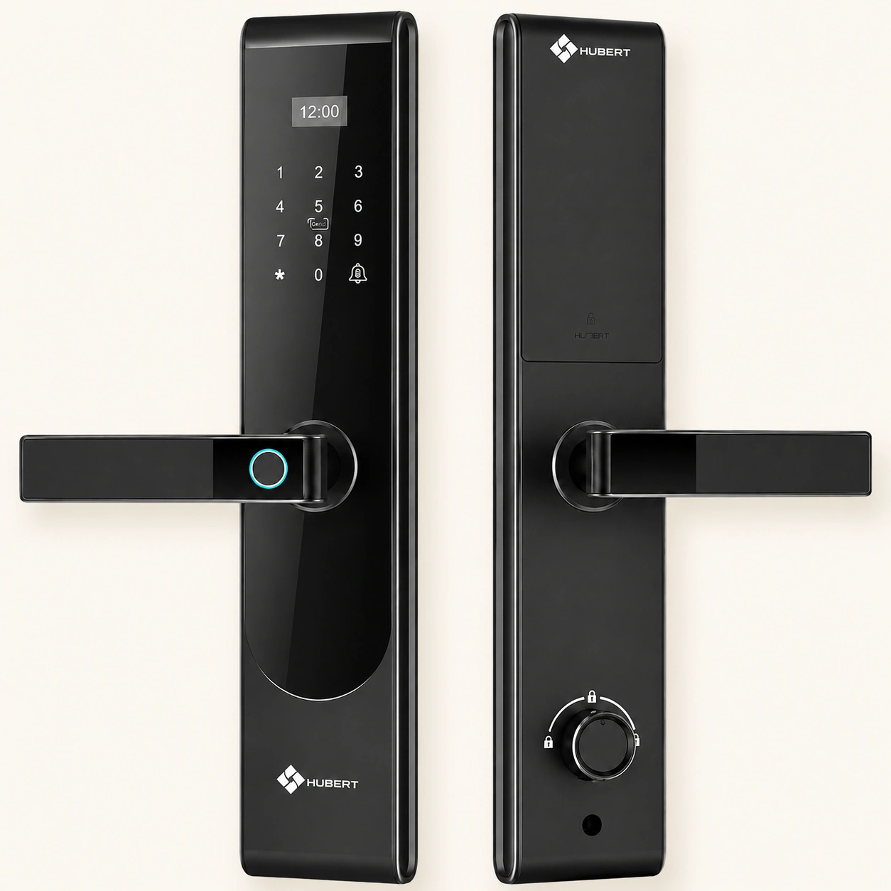 Khóa điện tử Hubert Series Luxury HB CG68 TITAN
