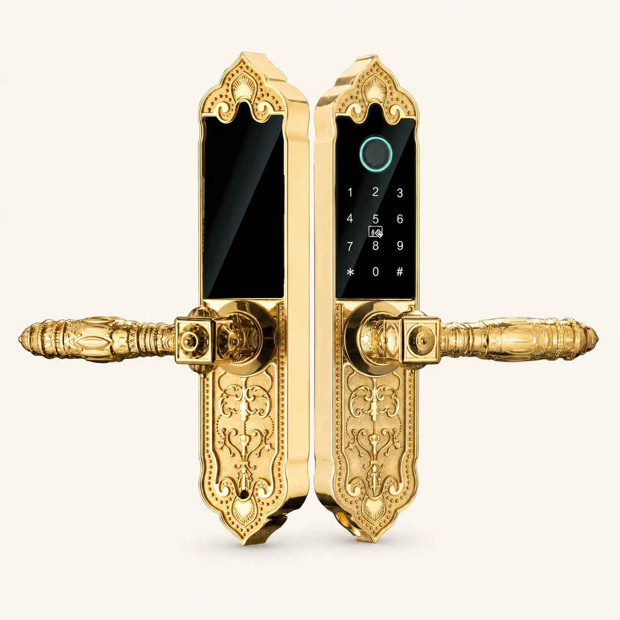 Khóa điện tử Hubert Series Luxury HB DS79 GOLD MINI